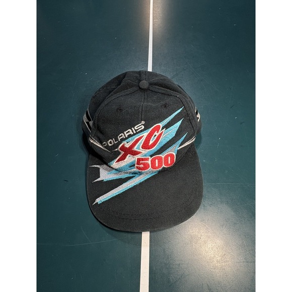 Polaris Hat INDY XC 500 Smowmobile Snapback Polaris Industries‎ Vintage VTG - Picture 1 of 7